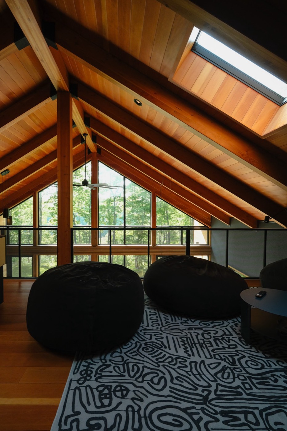 Black Oak Lodge fire pit and outdoor gathering space